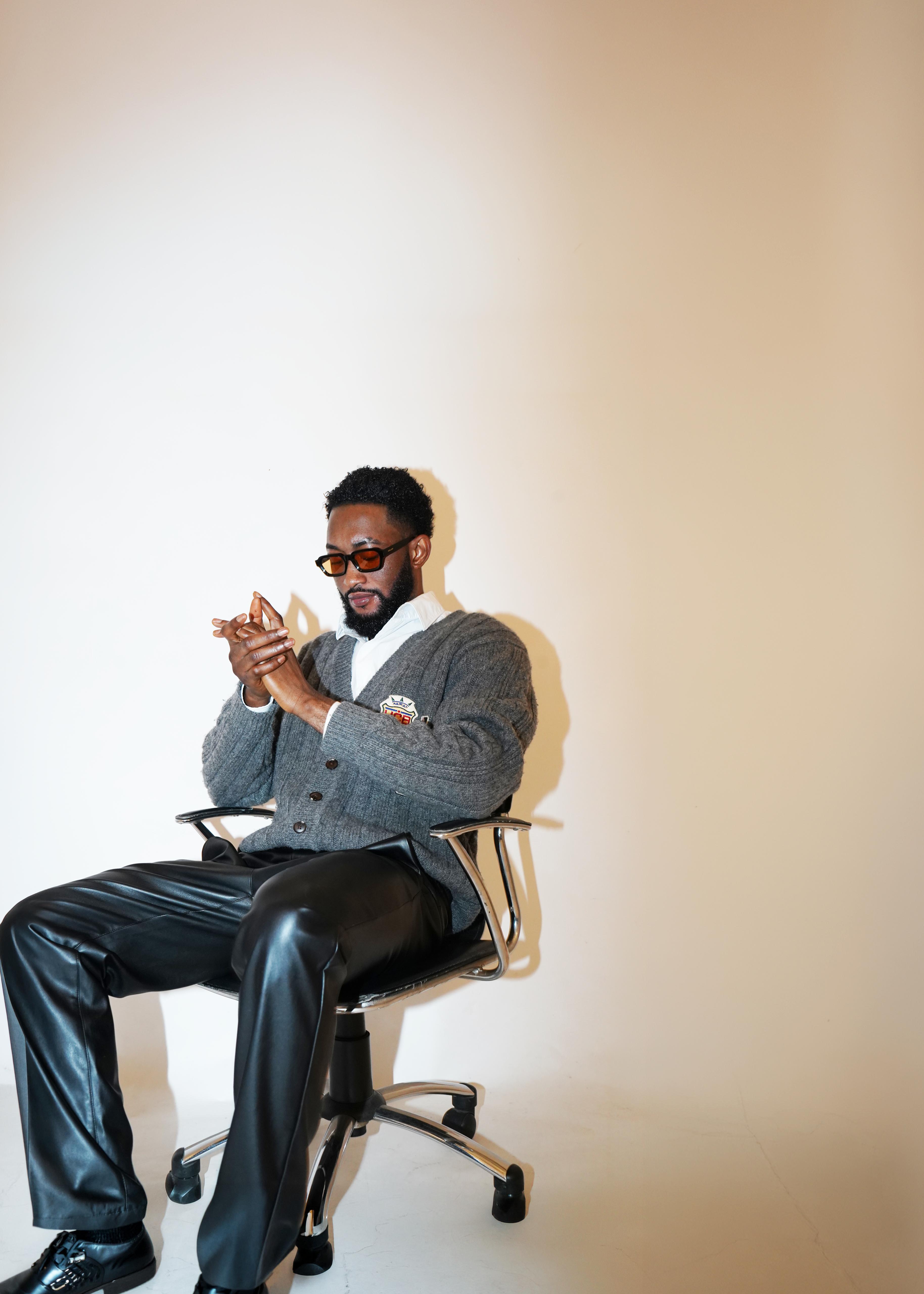 Studio Portrait — Seated
